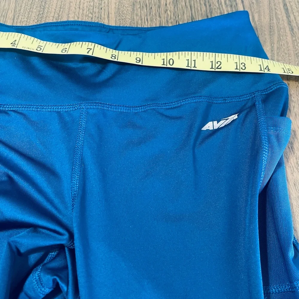 Avia Women's Leggings in Vibrant Blue - Picture 6 of 8